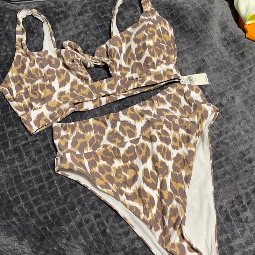 Two piece bathing suit